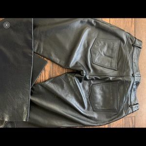 Wilson Leather 
Maxima Black Leather Pants Size 10